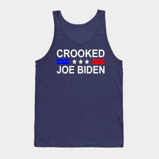 Crooked Joe Biden Trump quote called Joe Biden Crooked Tank Top